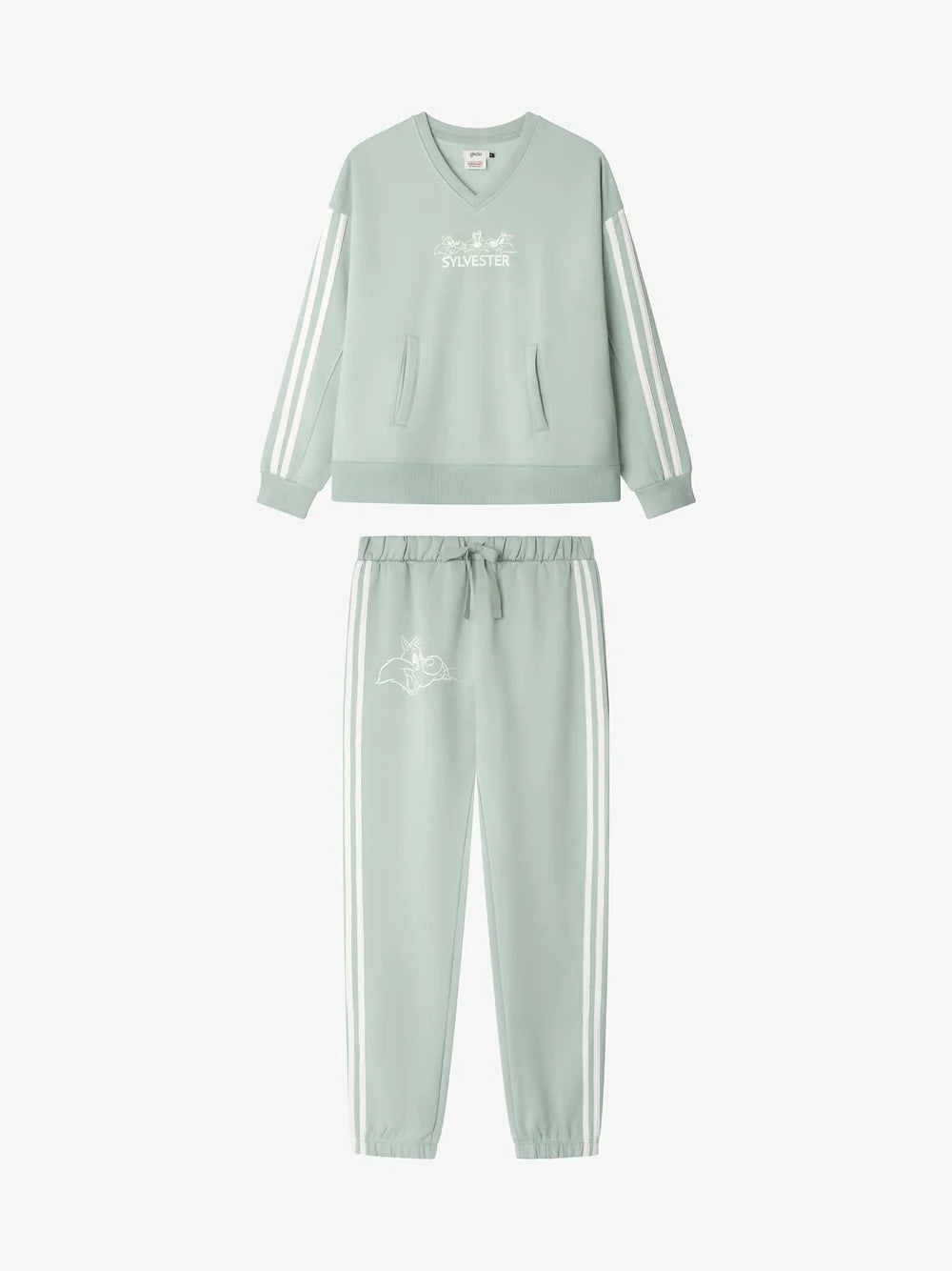 Pigiama Donna Gisela 2/20346S – Set Sylvester in Pile Trapuntato