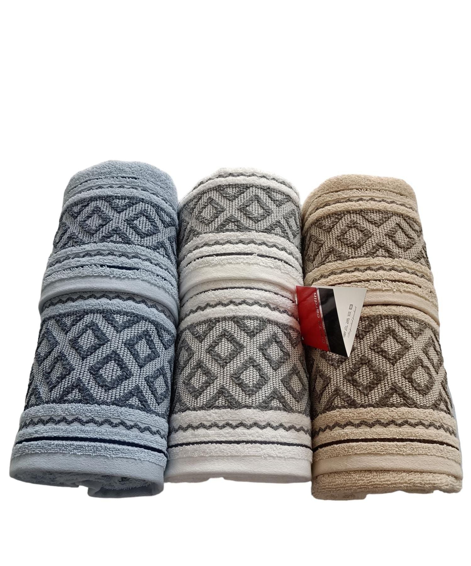 Set Asciugamani 3+3 Pierre Cardin Mykonos  Spugna di Cotone