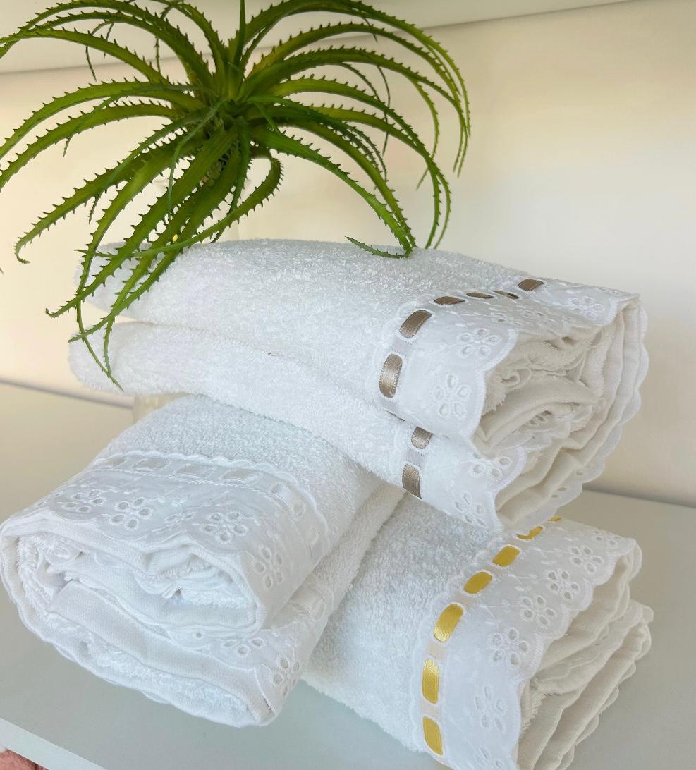 Set Asciugamani 3+3 Alexander Tuscany Home San Gallo – 100% Spugna di Cotone