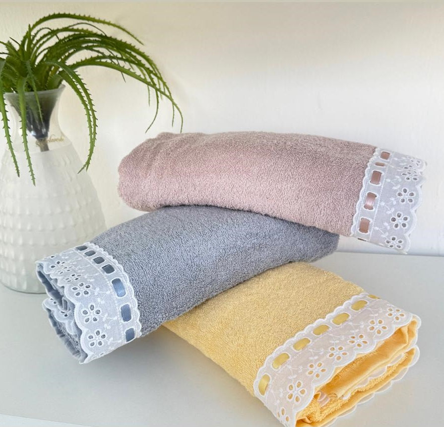 Set Asciugamani 3+3 Alexander Tuscany Home Colors  Spugna di Cotone