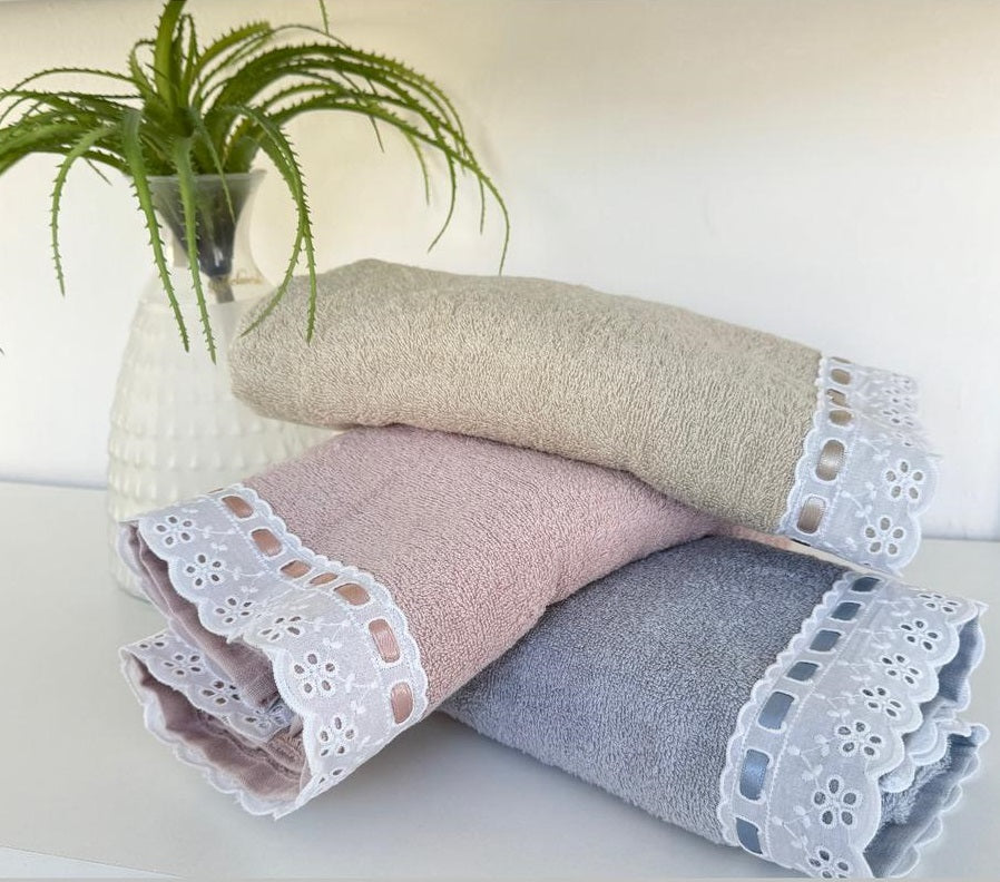 Set Asciugamani 3+3 Alexander Tuscany Home Colors  Spugna di Cotone