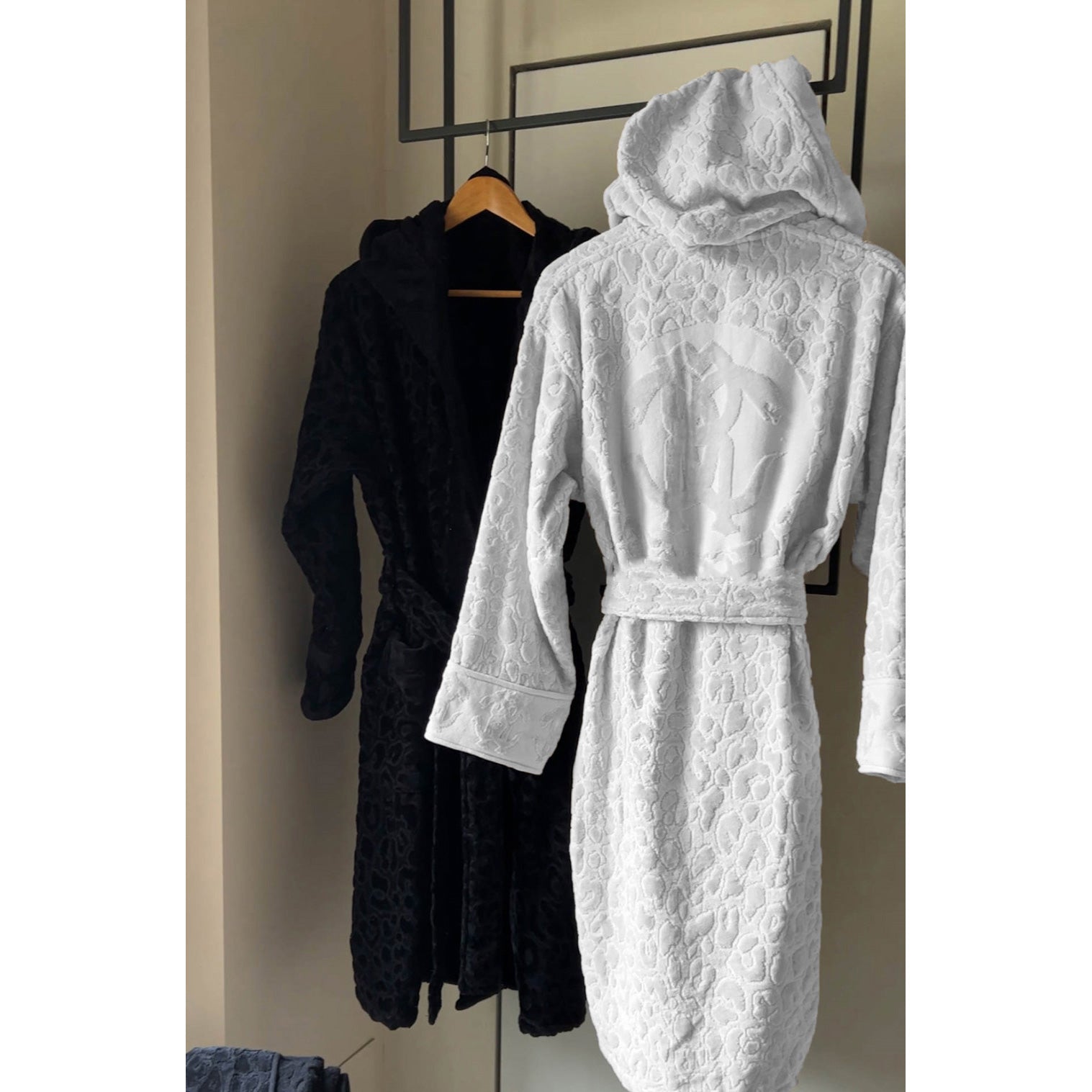 Accappatoio Roberto Cavalli Jaguar S/M Spugna di Cotone
