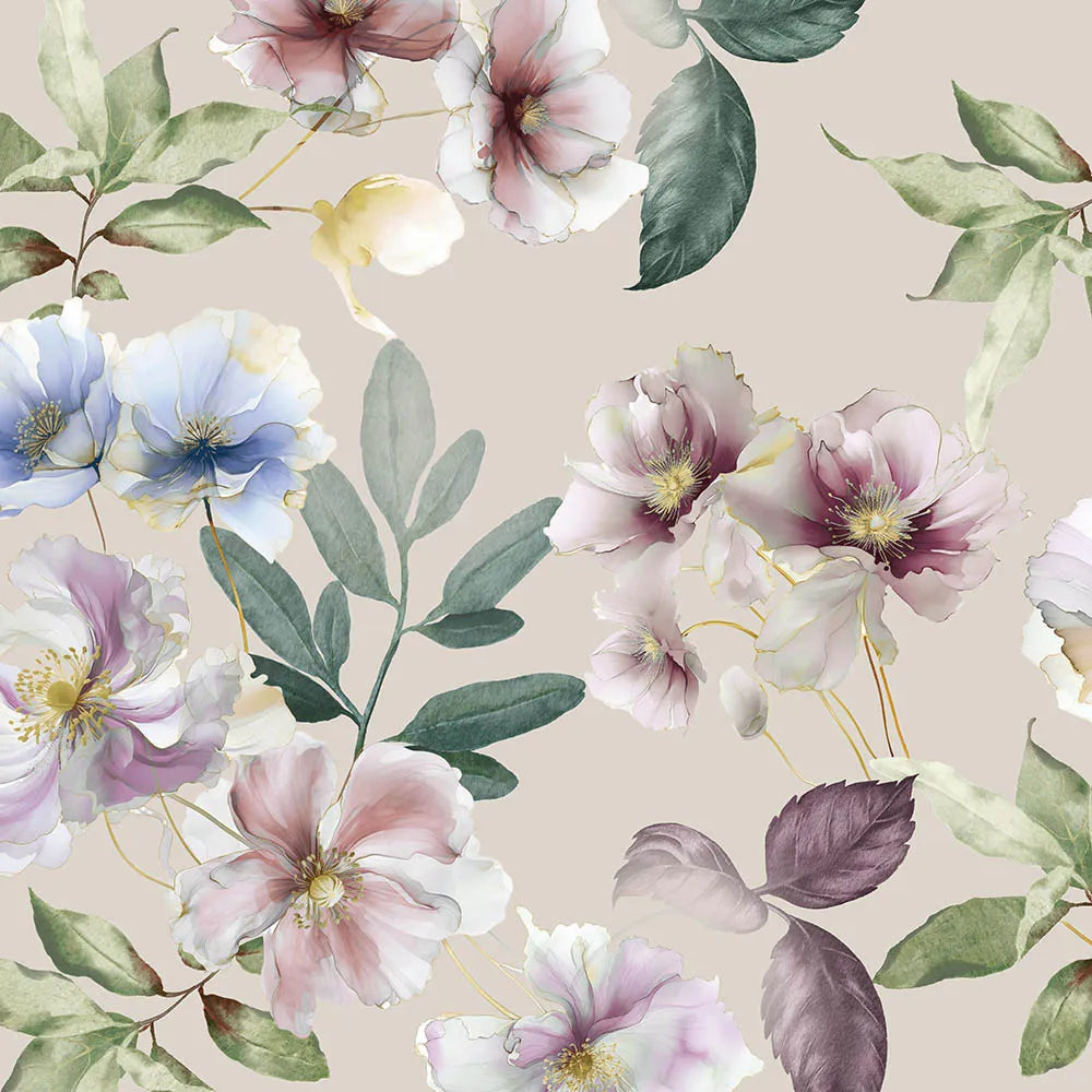 Trapunta Matrimoniale Tessitura Randi Bouquet – 270×270 cm – Raso di Cotone 300 TC