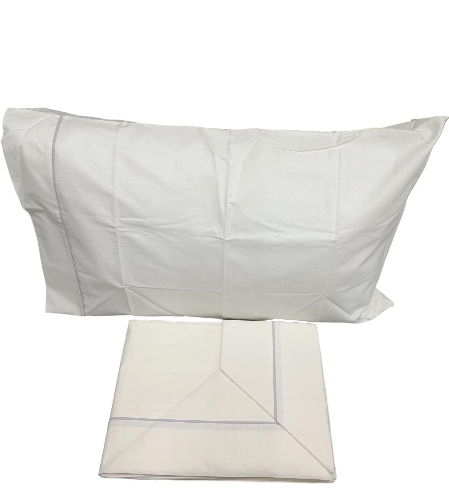 Completo Lenzuola Pierre Cardin Flou Matrimoniale 100% Cotone