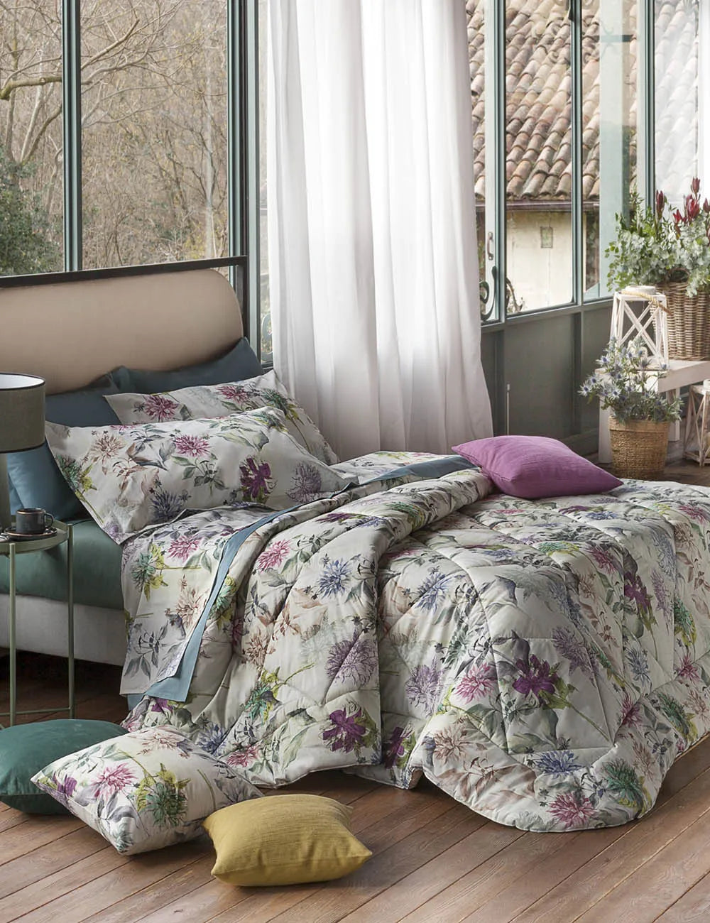 Trapunta Matrimoniale Tessitura Randi Destiny – 270x270 cm – Percalle di Cotone 200 TC