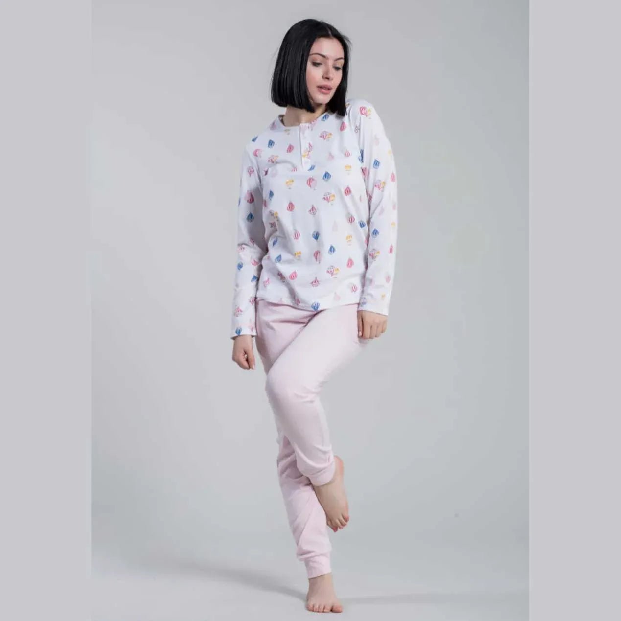 Pigiama Autunno/Inverno Donna Milk And Honey Ballon Cotone - The King Luxury