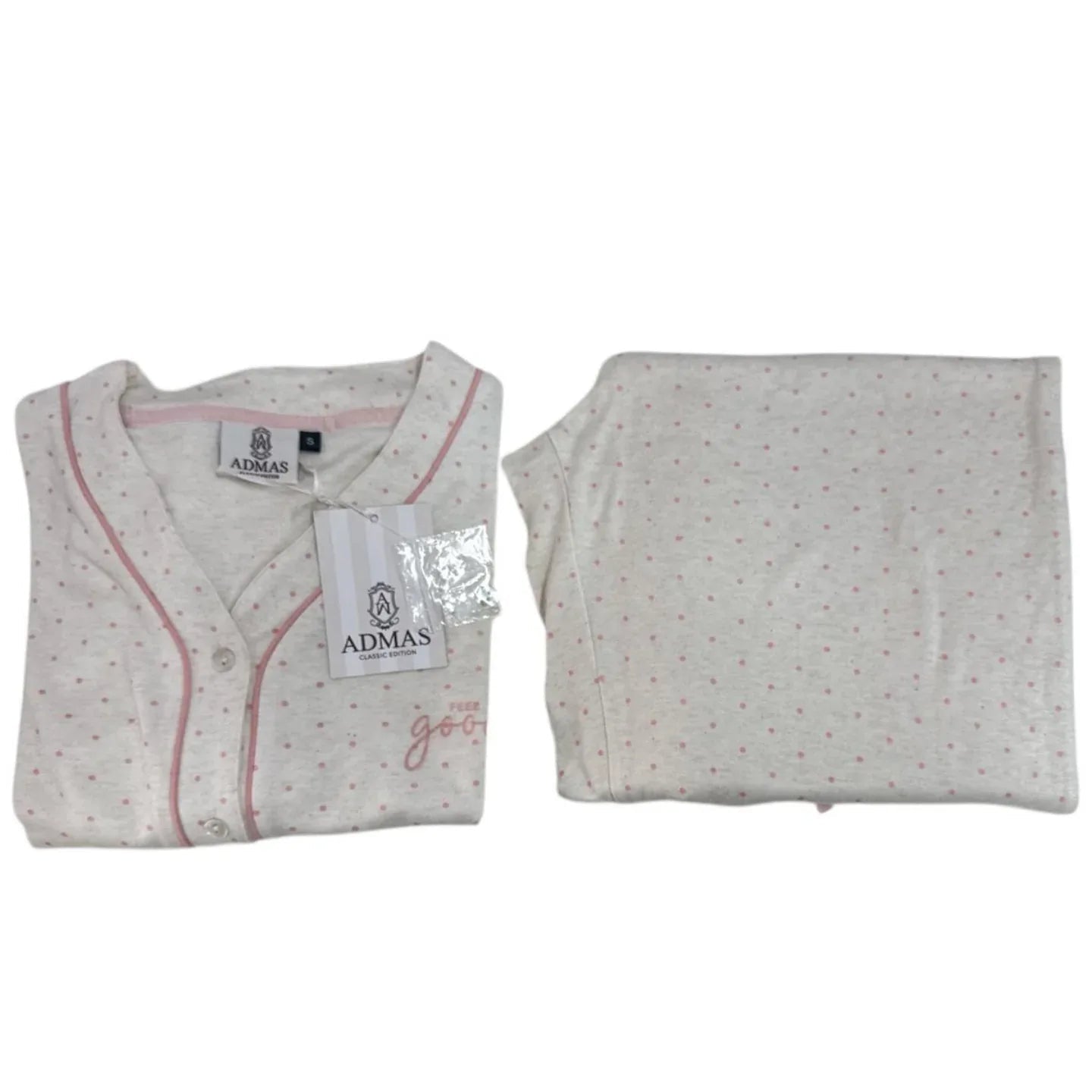 Pigiama Donna Admas Classic – Luxury Edizione Limitata – Camicia Aperta e Pantalone Lungo - The King Luxury