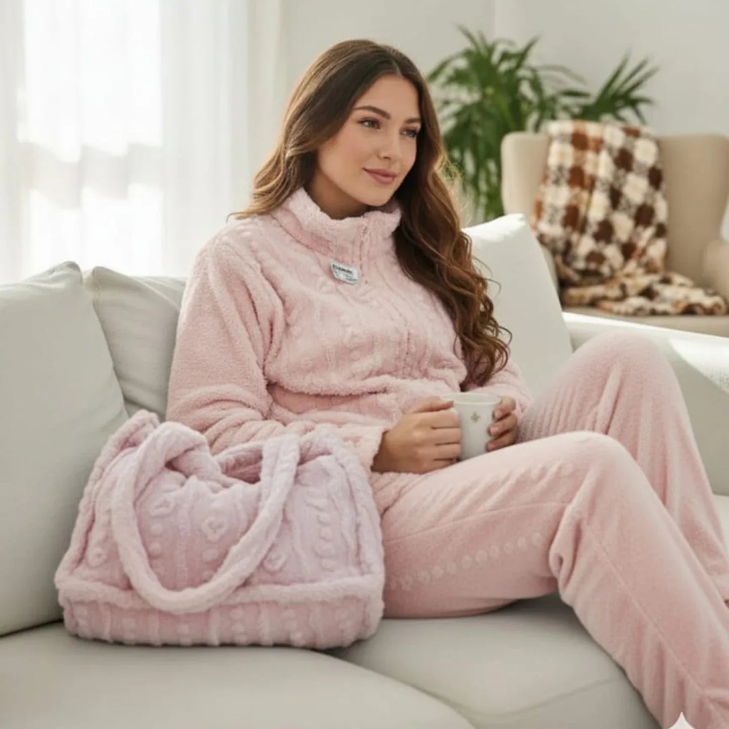 Pigiama Donna Autunno/Inverno Milk And Honey PD1476 Sherpa - The King Luxury