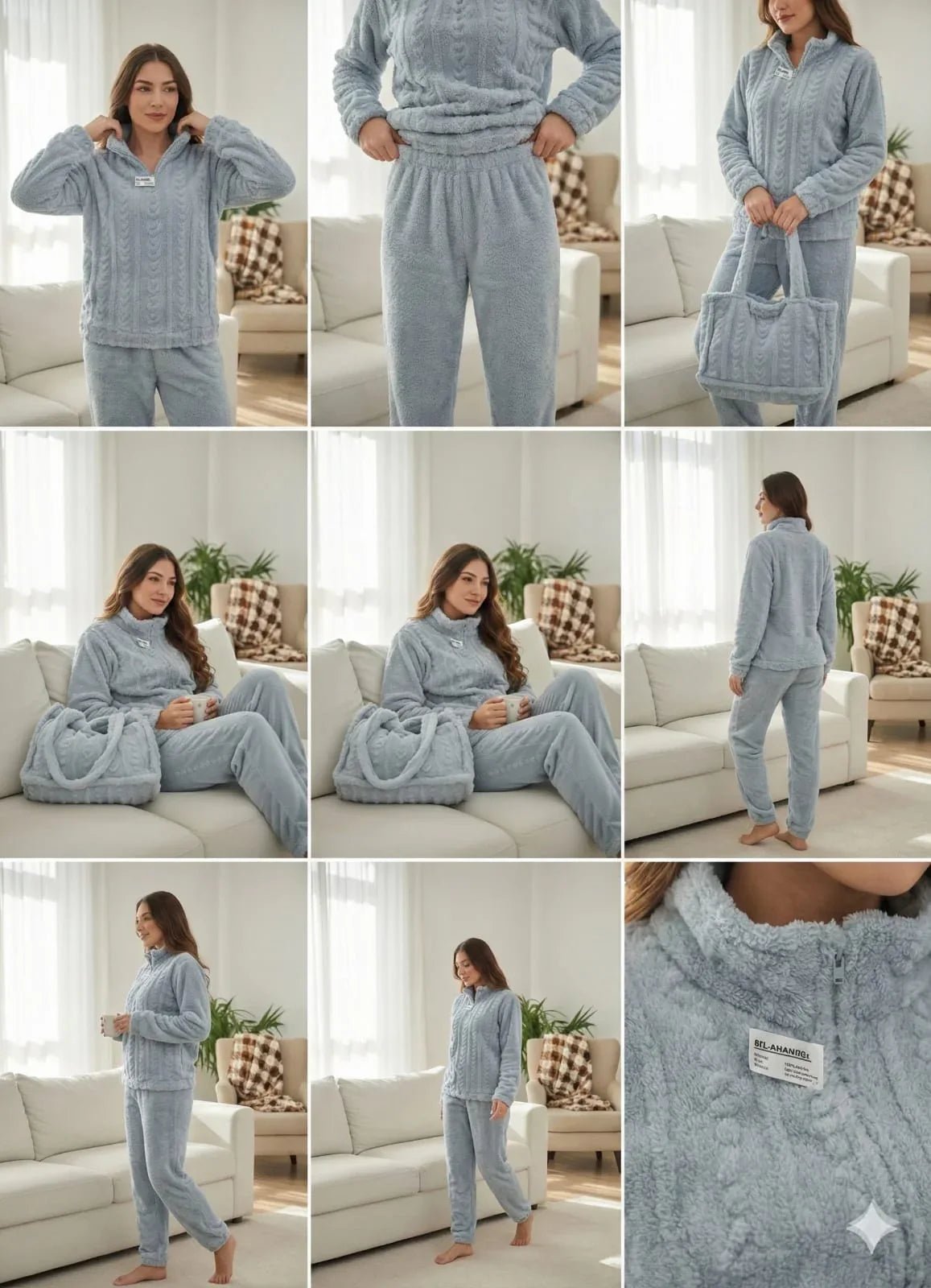 Pigiama Donna Autunno/Inverno Milk And Honey PD1476 Sherpa - The King Luxury