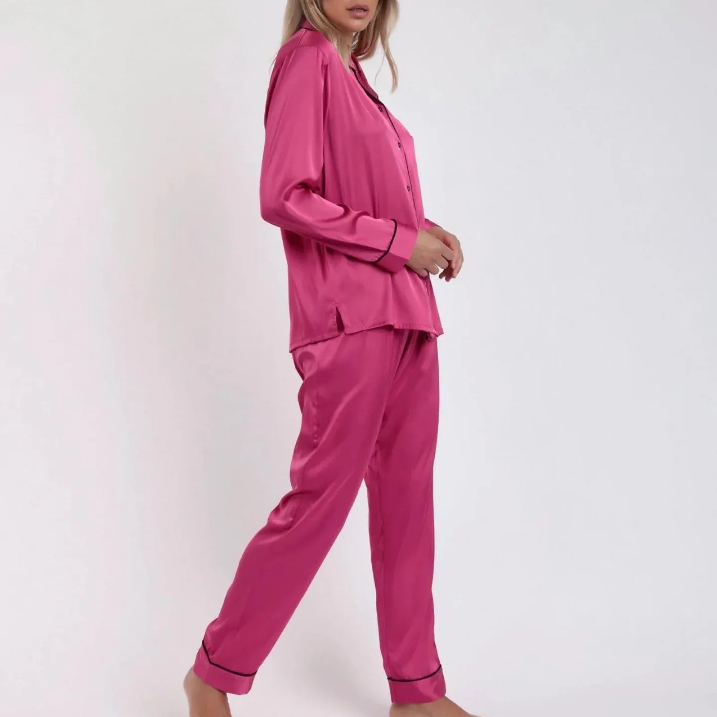 Pigiama Donna Barbie 62958 – Primavera/Estate – Raso Morbido - The King Luxury