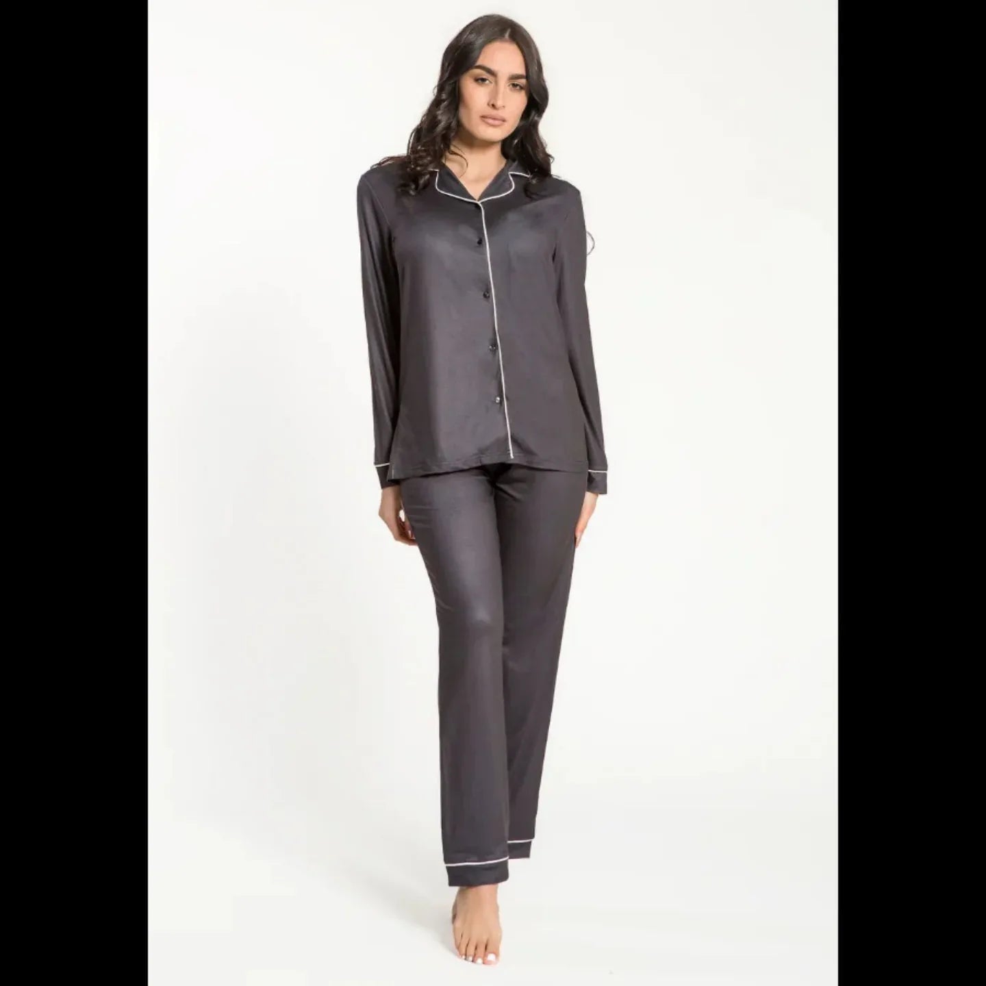 Pigiama Donna Milk and Honey Humble – Tuta in Ciniglia con Bottoni – Made in Italy - The King Luxury