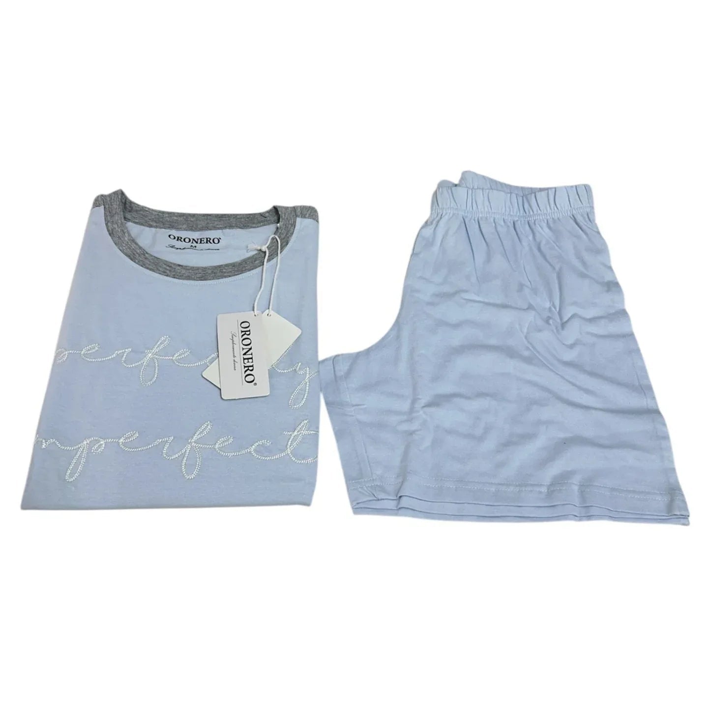 Pigiama Donna Primavera/Estate Oronero OD411 Cotone - The King Luxury