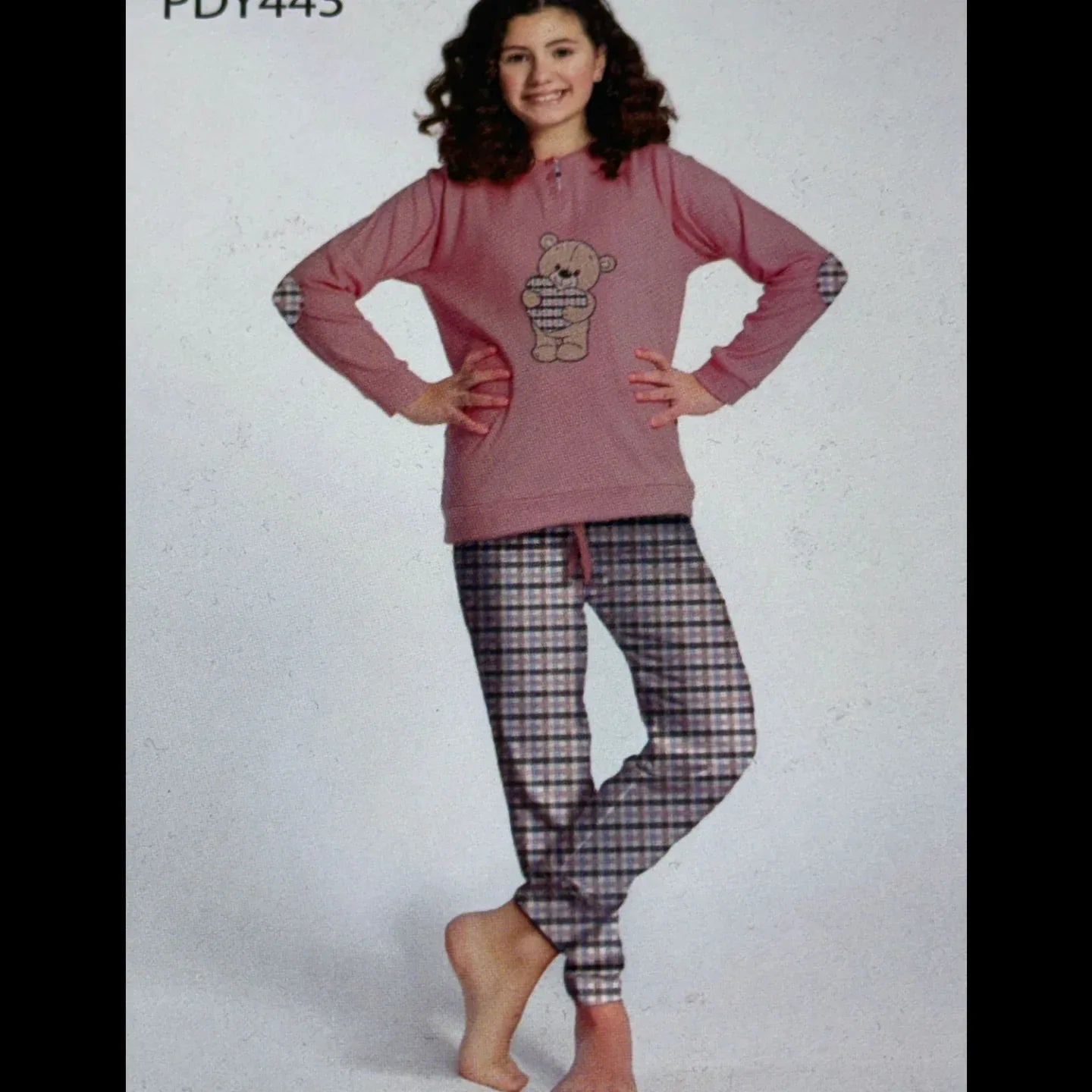 Pigiama Ragazza Milk and Honey Adela in Cotone Interlock – Made in Italy - The King Luxury