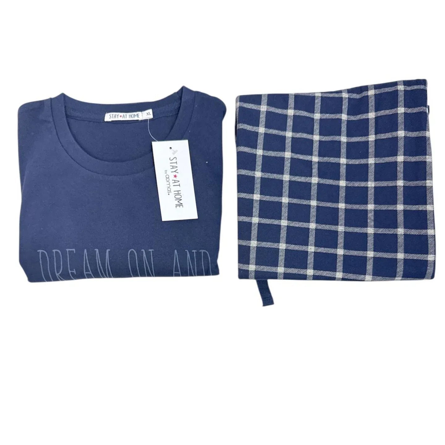 Pigiama Uomo Admas 62519 – Pigiama Invernale Maniche Lunghe Dream - The King Luxury