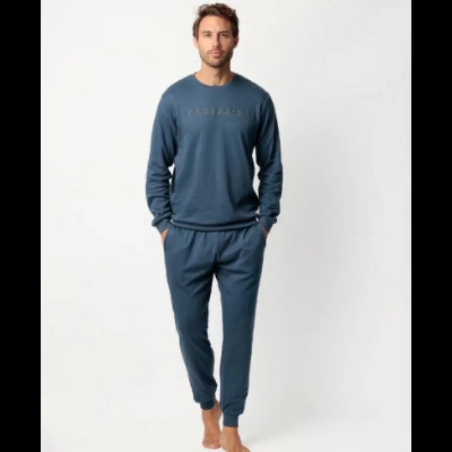 Pigiama Uomo Antonio Miró 63182 – Autunno/Inverno – 100% Cotone - The King Luxury