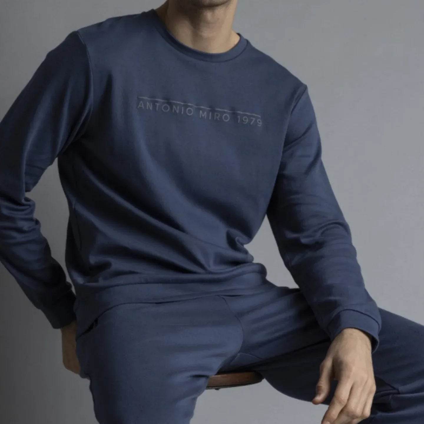 Pigiama Uomo Antonio Miró 63182 – Autunno/Inverno – 100% Cotone - The King Luxury