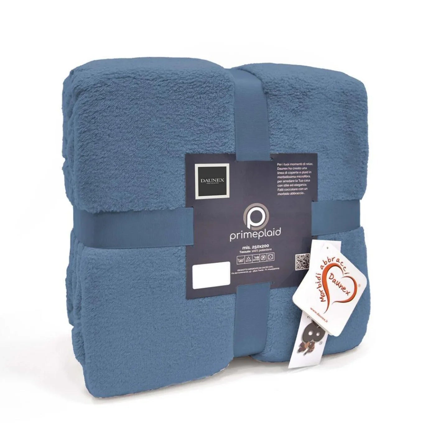 Plaid Daunex Prime 250×200 cm – Microfibra Morbidissima Tinta Unita - The King Luxury