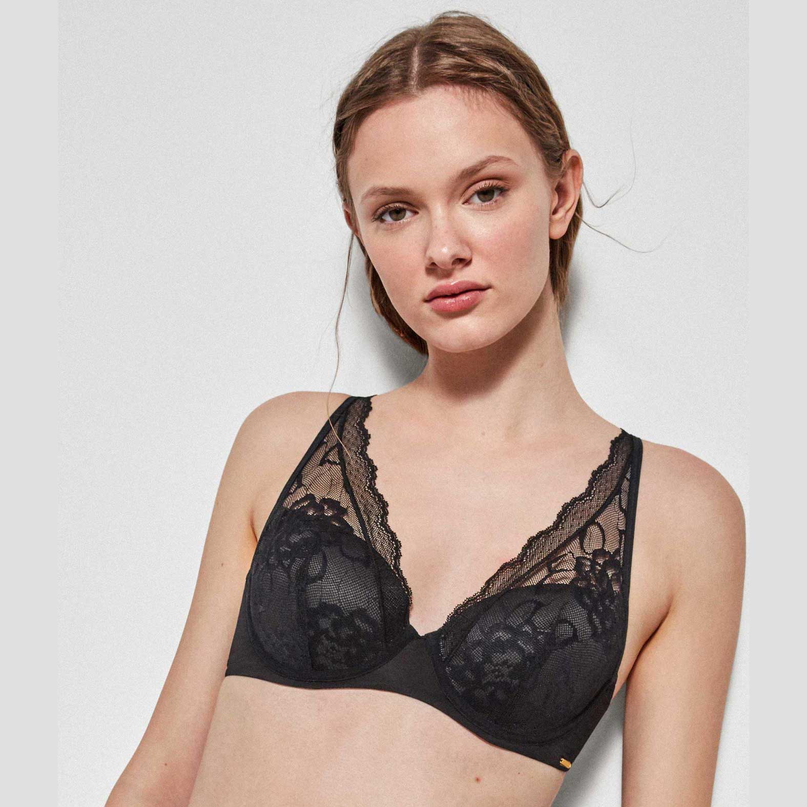 Reggiseno Gisela Negro - The King Luxury