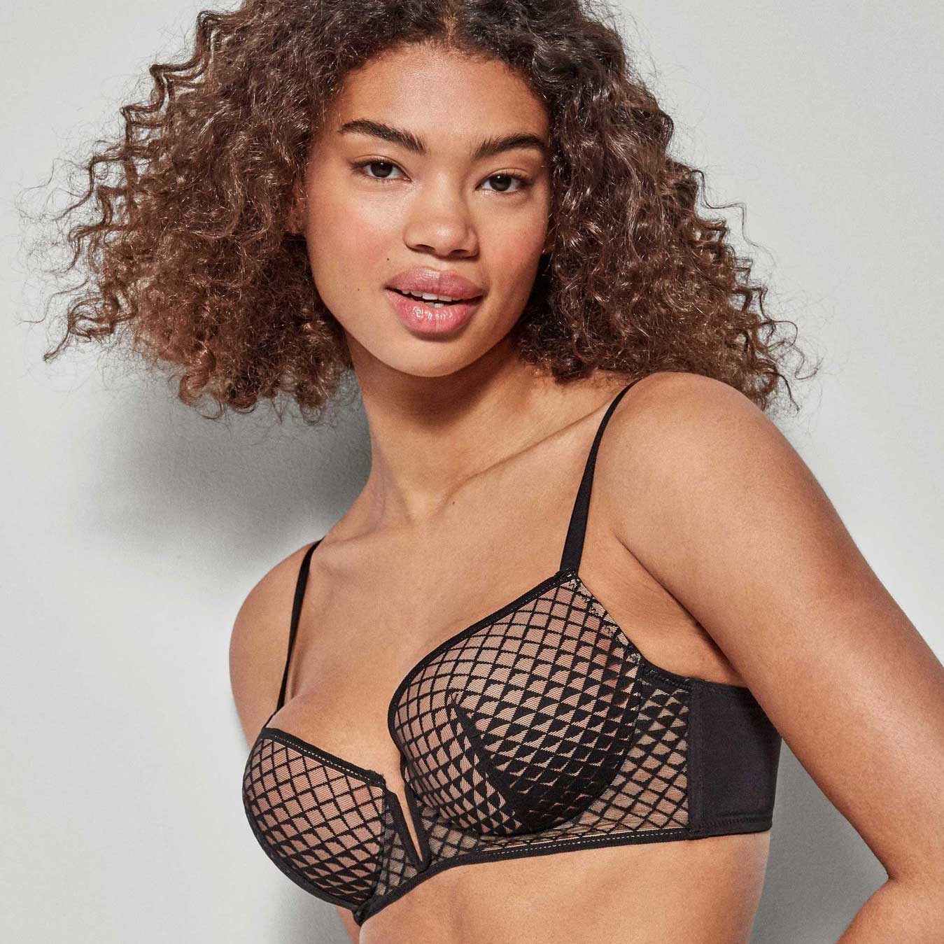 Reggiseno Gisela Negro - The King Luxury