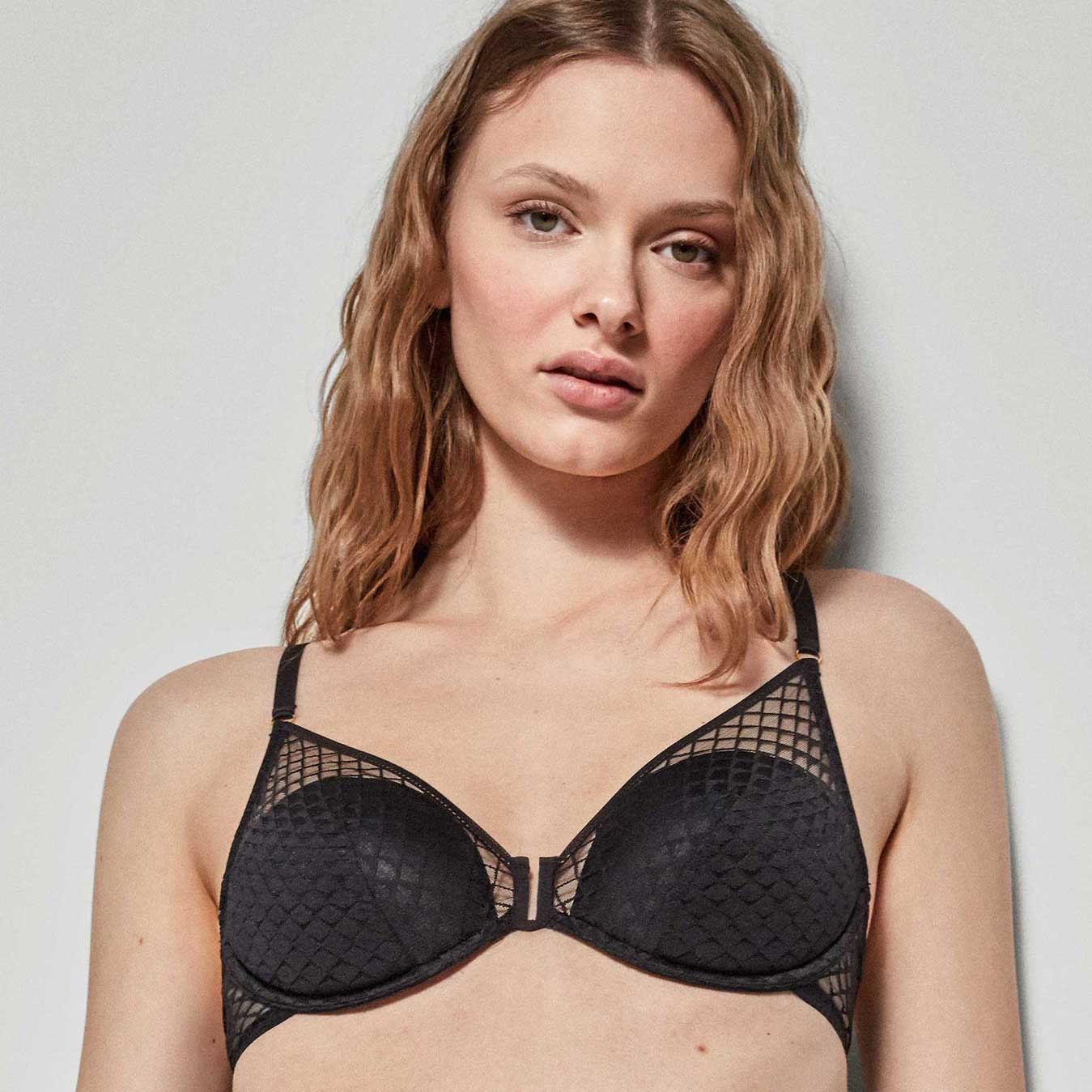 Reggiseno Gisela Negro - The King Luxury