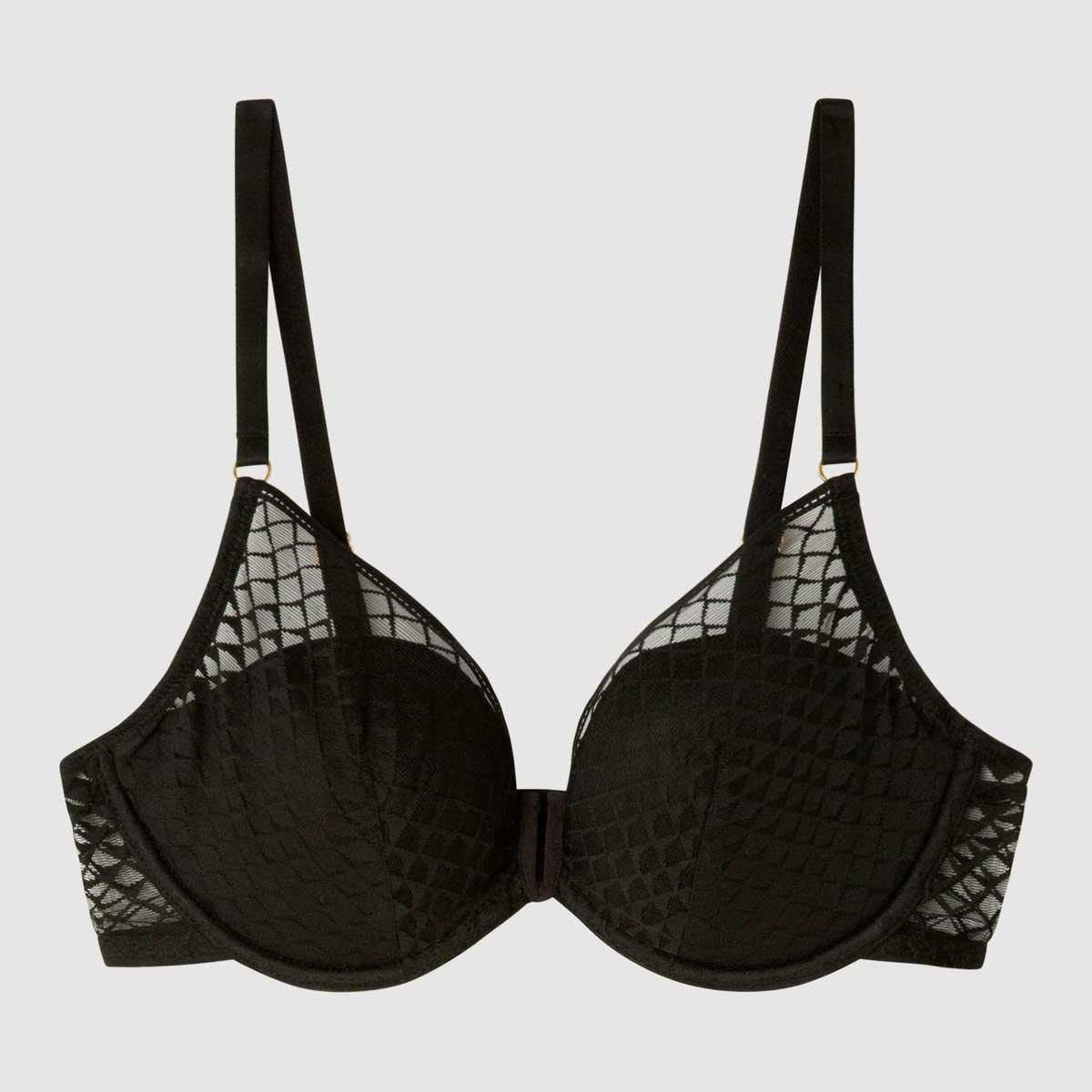 Reggiseno Gisela Negro - The King Luxury