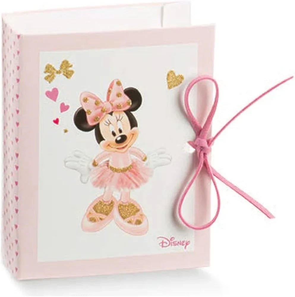 Scatolina Nascita Bimba Libro Disney Minnie Ballerina - The King Luxury