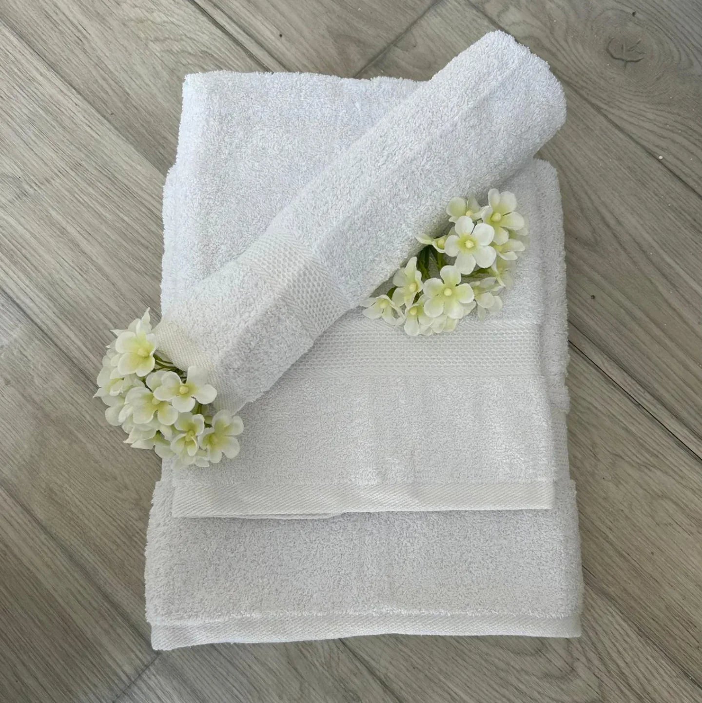 Set asciugamani 3 pz Suprema Soft Spugna di Cotone - The King Luxury