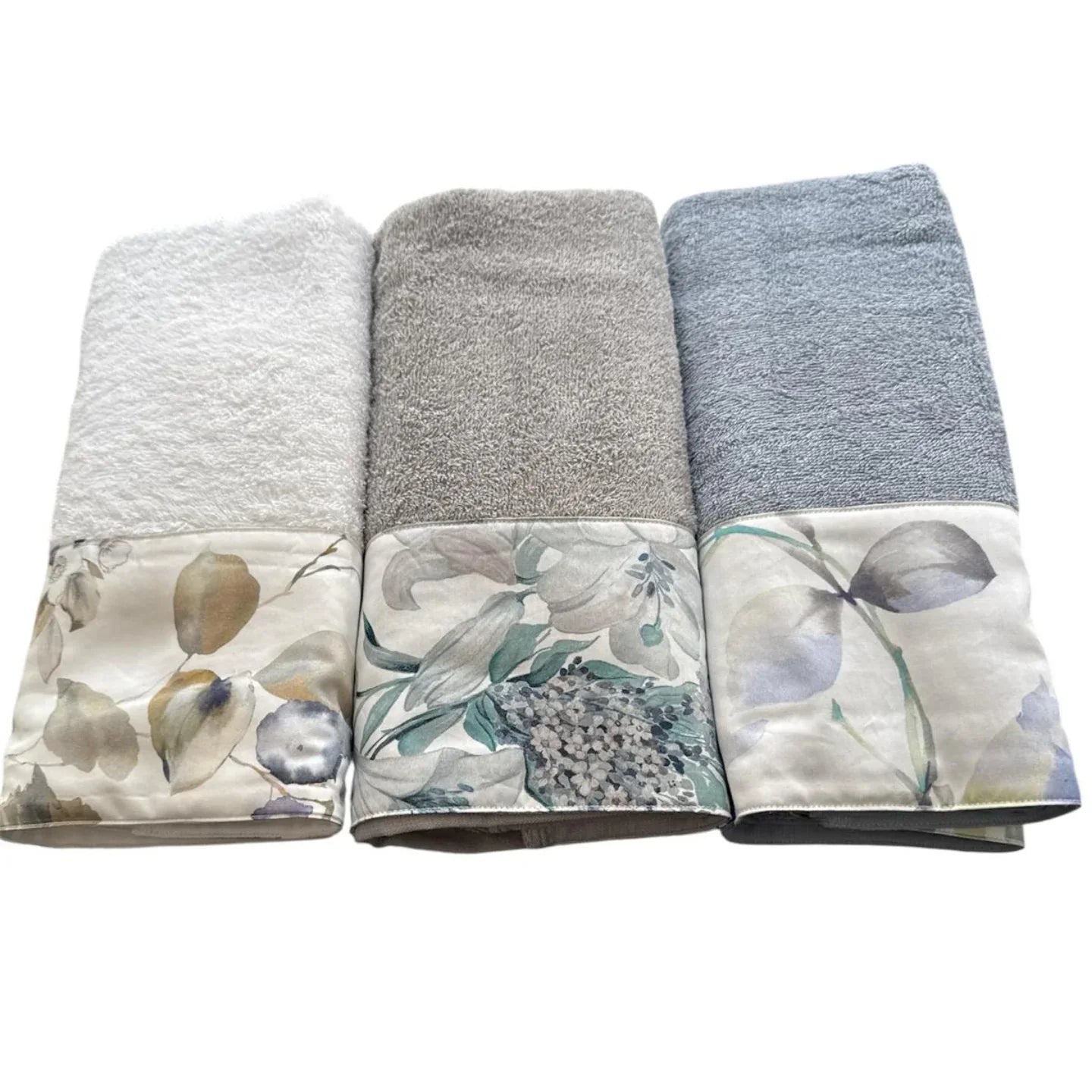 Set Asciugamani 3+3 Alexander Tuscany Home Balza – Spugna di Cotone - The King Luxury