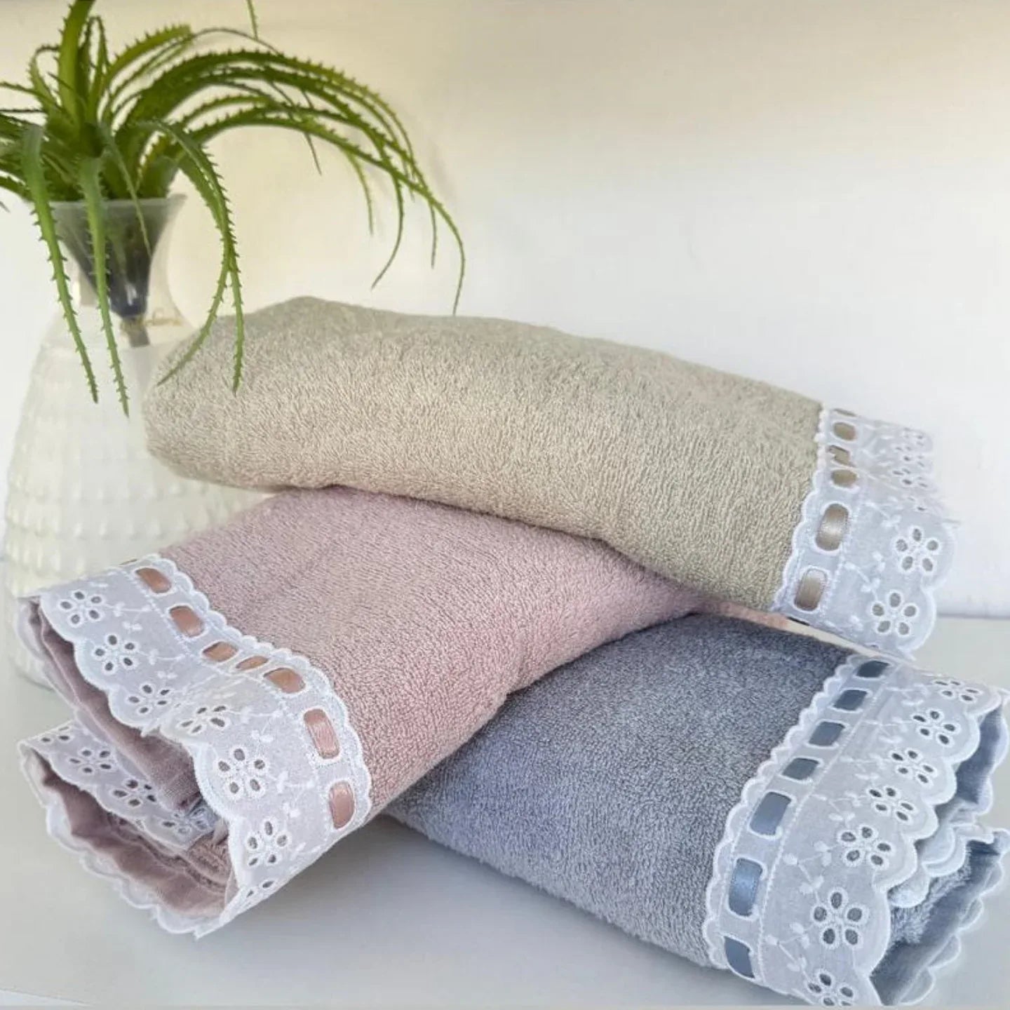 Set Asciugamani 3+3 Alexander Tuscany Home Colors Spugna di Cotone - The King Luxury