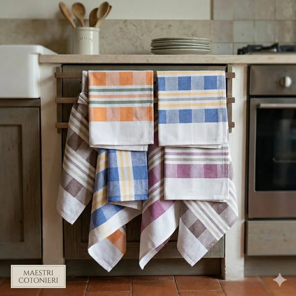 Strofinacci Maestri Cotonieri Positano 60x75 Cotone - The King Luxury