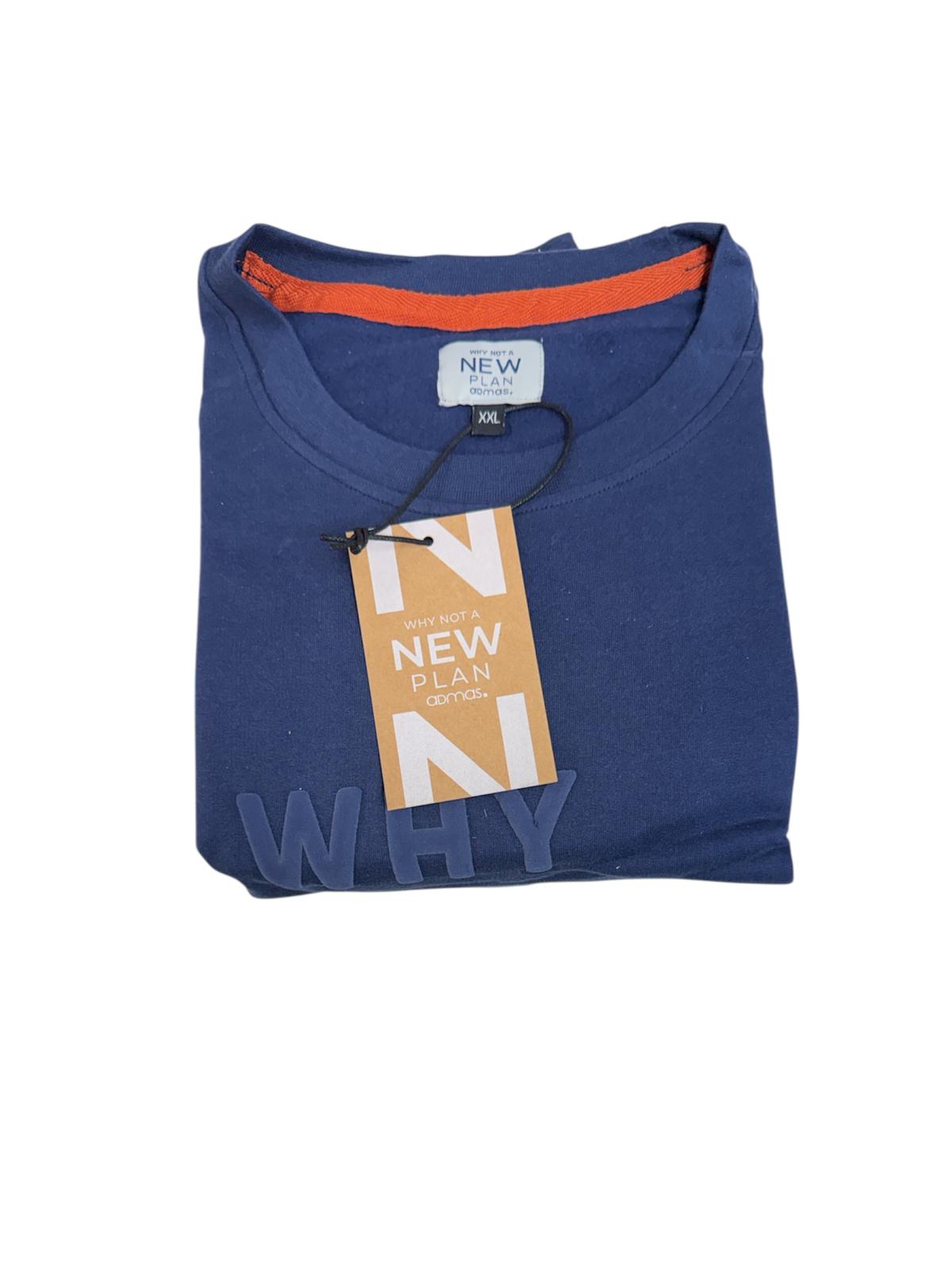 Pigiama Uomo Admas New Plan – Modello 63756 – Cotone Felpato Autunno/Inverno