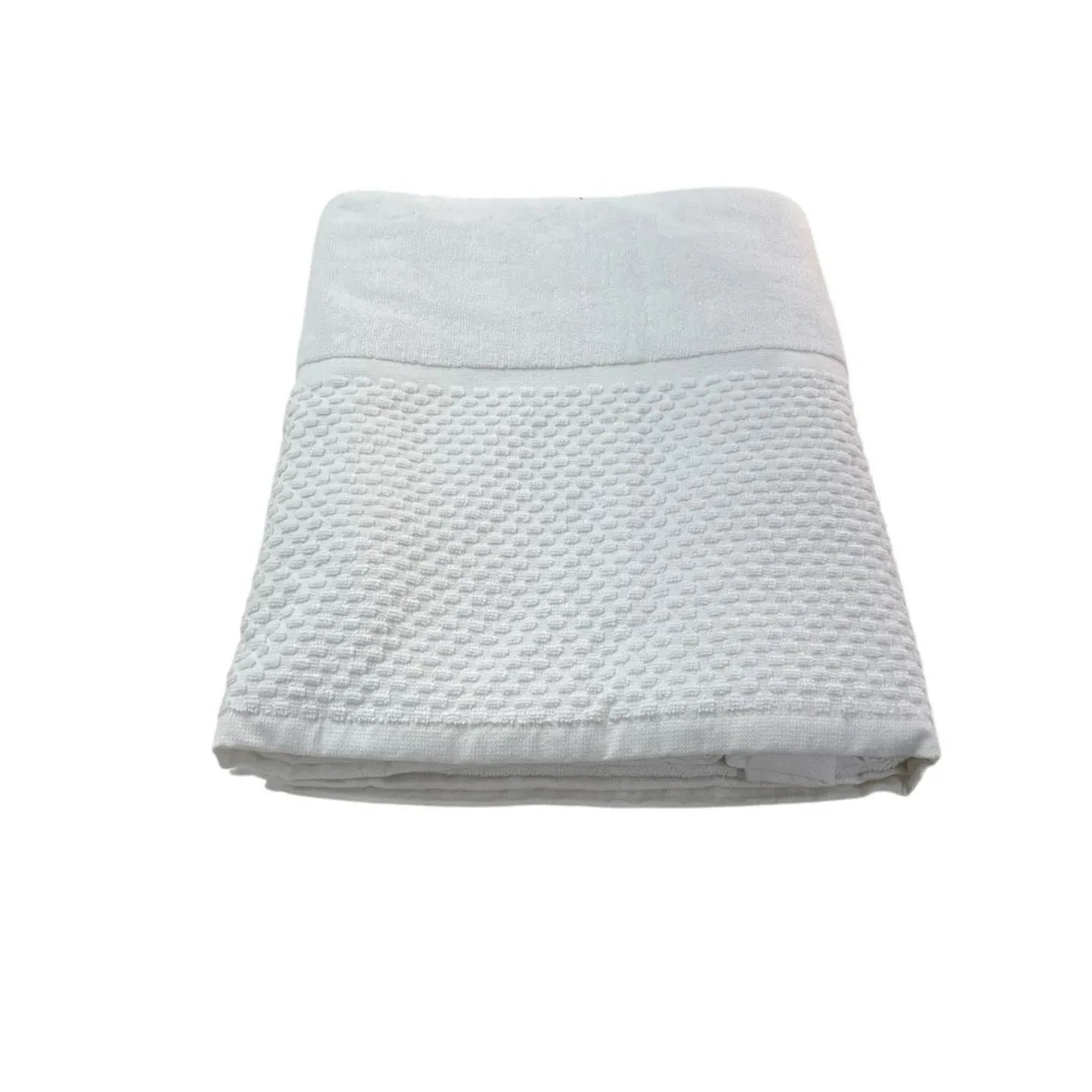 Telo Bagno Check Via Roma 60 – Spugna di Cotone Extra Soffice 100x150 cm - The King Luxury