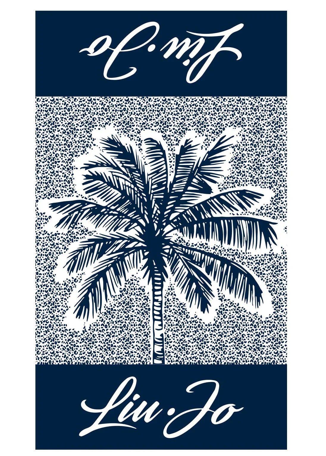 Telo mare Liu Jo Tinto filo 100x180cm Spugna di Cotone Cimato - The King Luxury