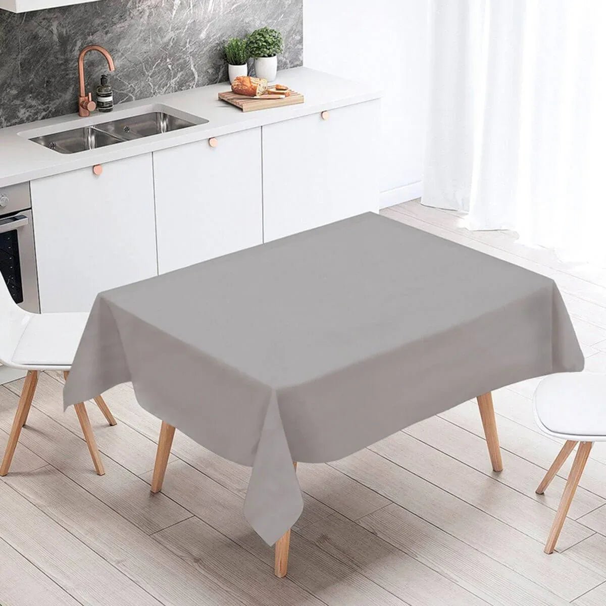 Tovaglia da Tavola Antica Tessitura Italiana Sempre Pulita X18 Poliestere - The King Luxury