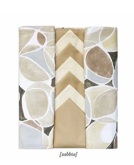 Tovaglia da Tavola Maestri Cotonieri Ellisse Cotone - The King Luxury