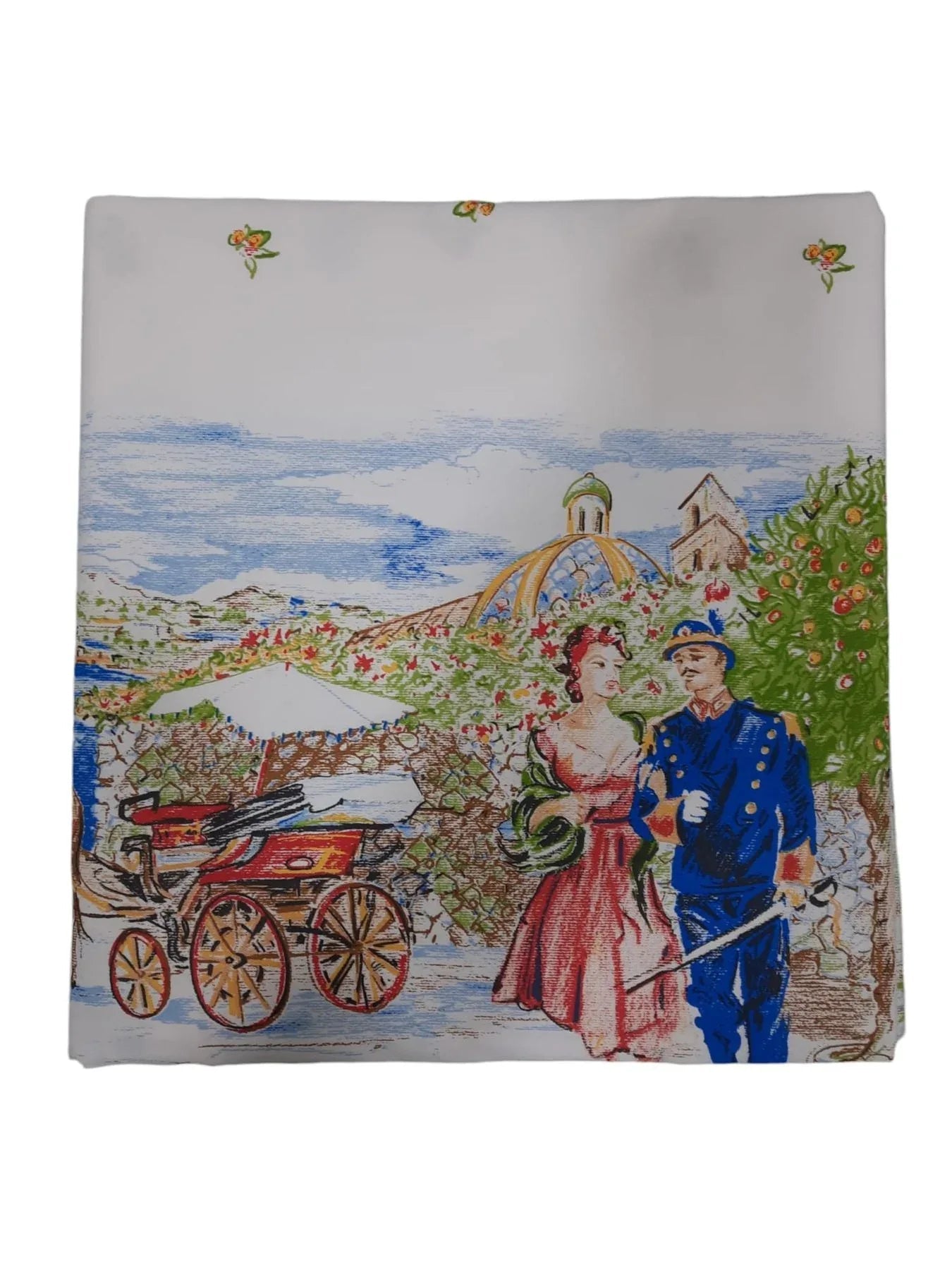 Tovaglia da Tavola Maestri Cotonieri Sofia X12 Cotone - The King Luxury