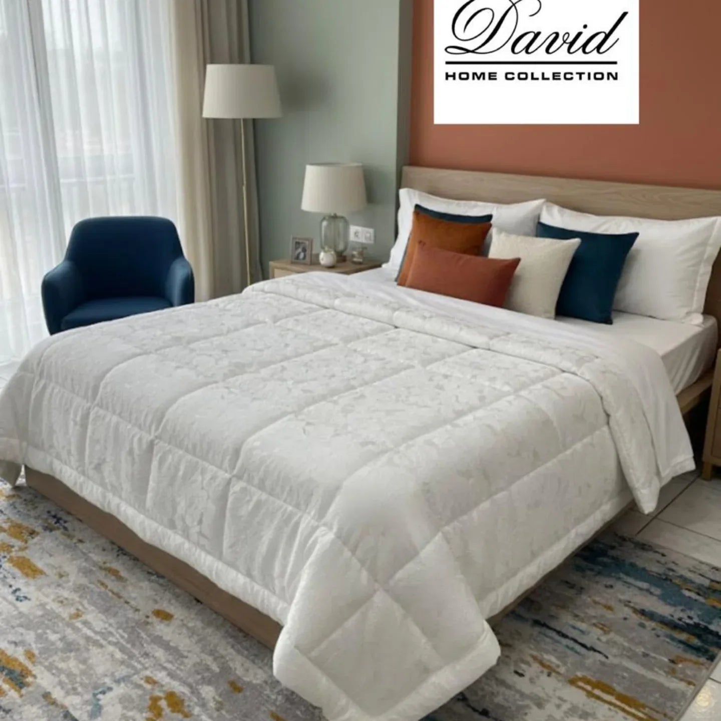 Trapunta David Reims Matrimoniale - The King Luxury