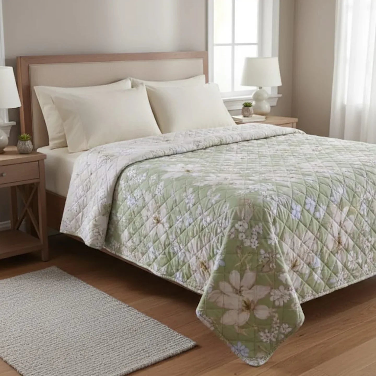 Trapuntino matrimoniale Tessitura Randi Atelier 42 - 41 Matrimoniale Percalle di Cotone - The King Luxury