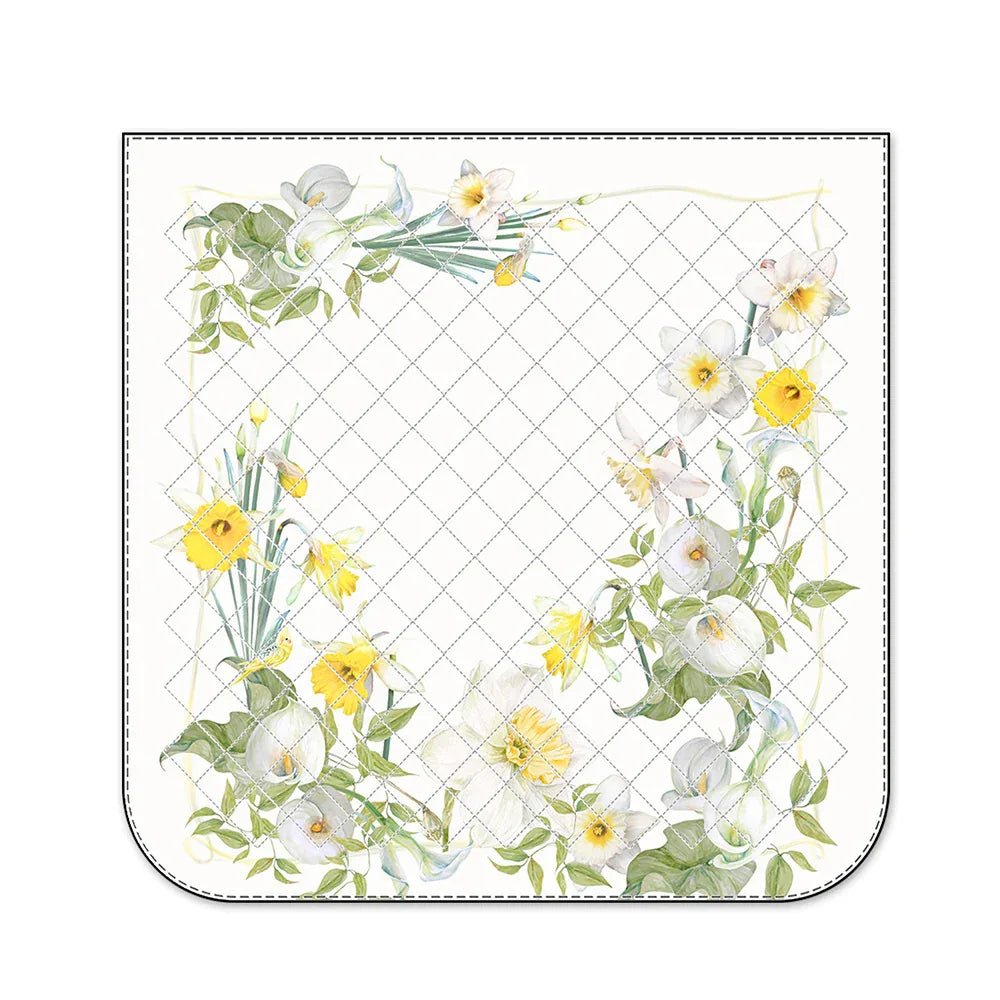 Trapuntino matrimoniale Tessitura Randi Calla Matrimoniale Raso di Cotone - The King Luxury