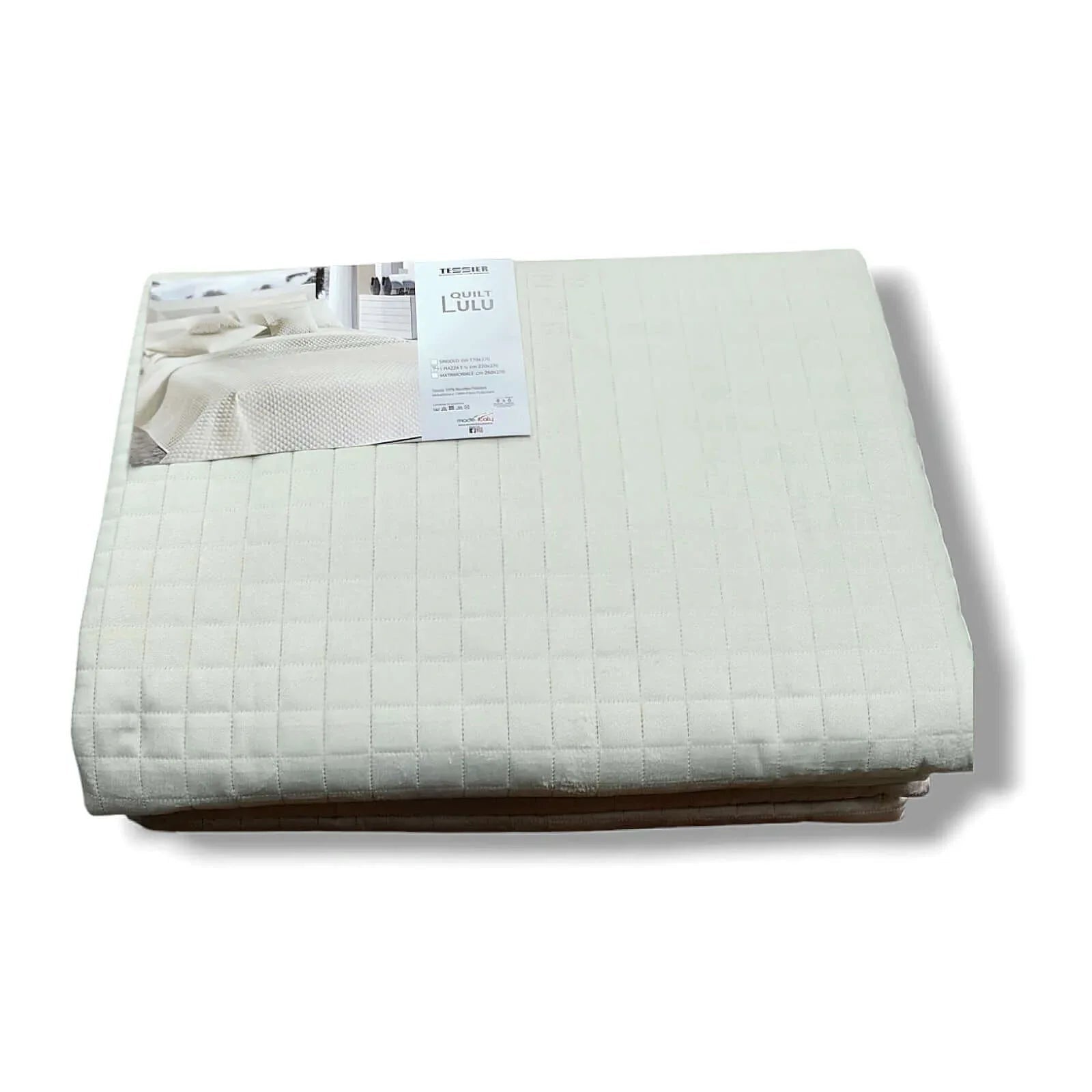 Trapuntino Tessier Lulu Matrimoniale Poliestere - The King Luxury