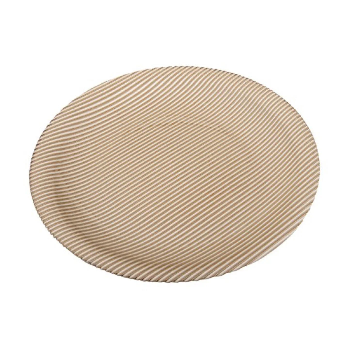 Vassoio Evviva 5508 – Seventy in Vetro Champagne Ø 32 cm - The King Luxury