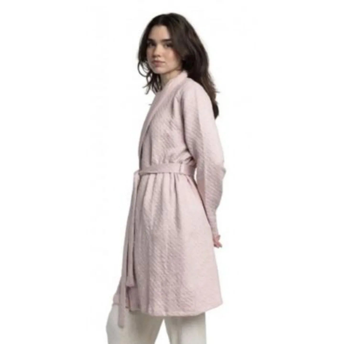 Vestaglia Donna Admas 67241 – Caldo Cotone Trapuntato Invernale con Cintura - The King Luxury