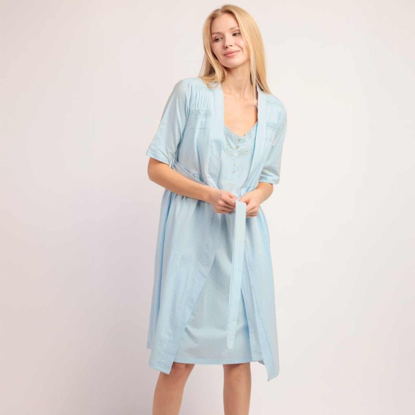 Vestaglia Donna Primavera/Estate Admas 67332 XL - The King Luxury