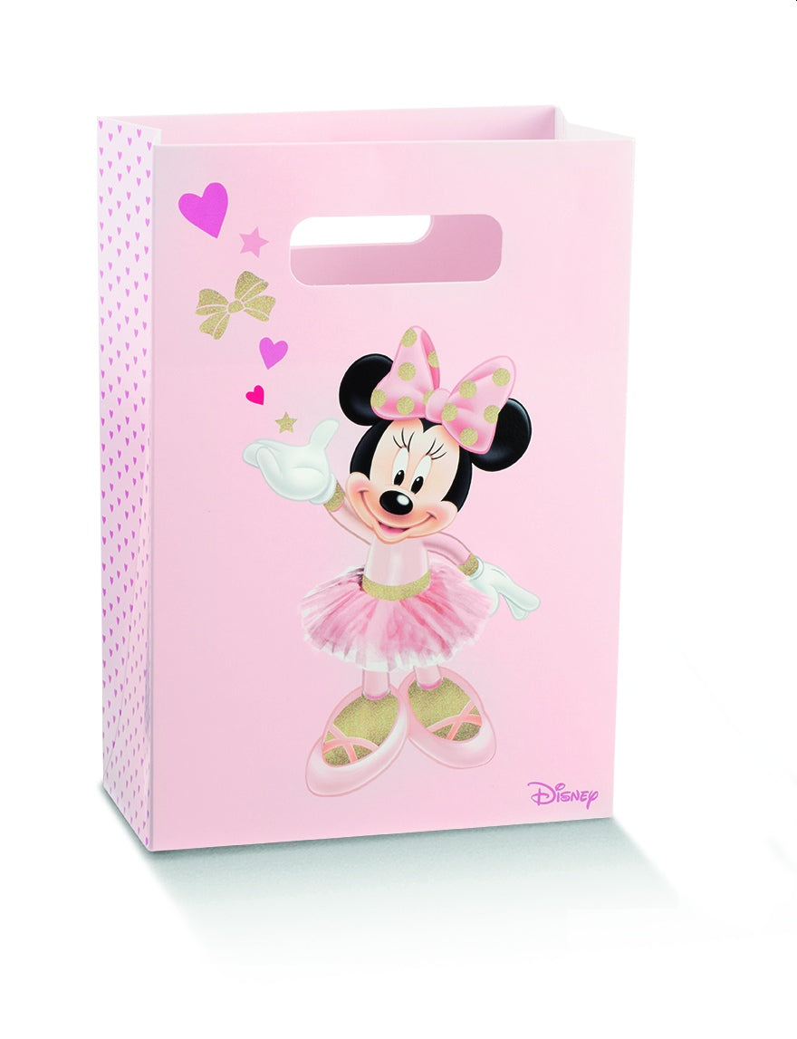 Scatolina Nascita Bimba Shopper Disney Minnie Ballerina