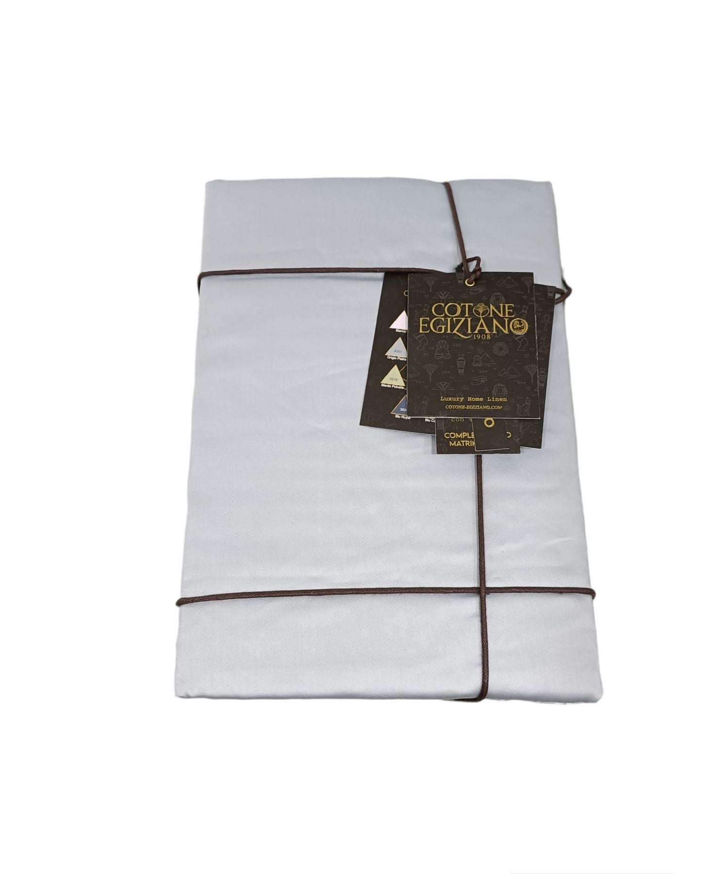 Completo Lenzuola Luxury Raso Matrimoniale Raso di Cotone