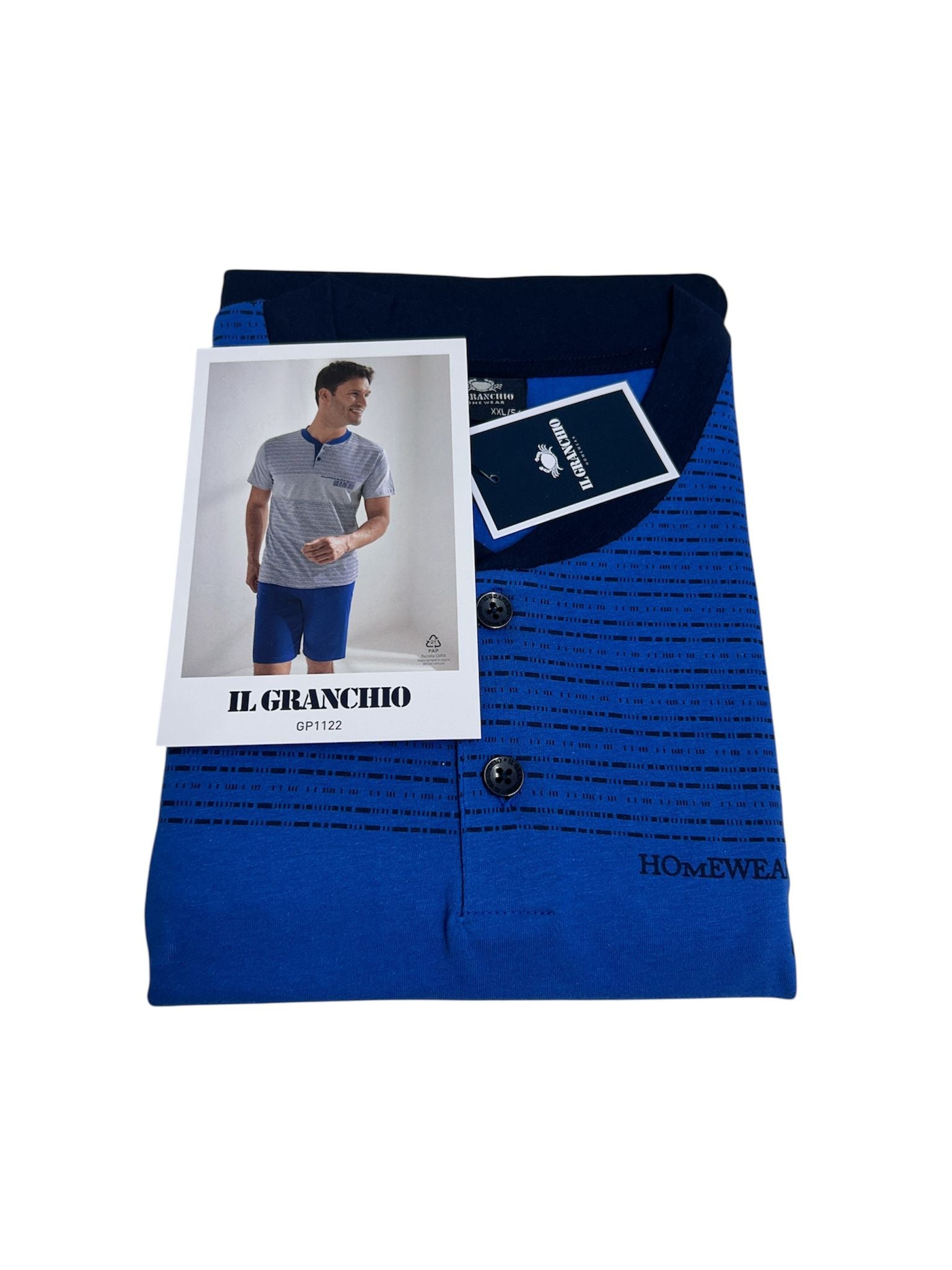 Pigiama Uomo Primavera/Estate Il Granchio GP1122 XL/52 Cotone