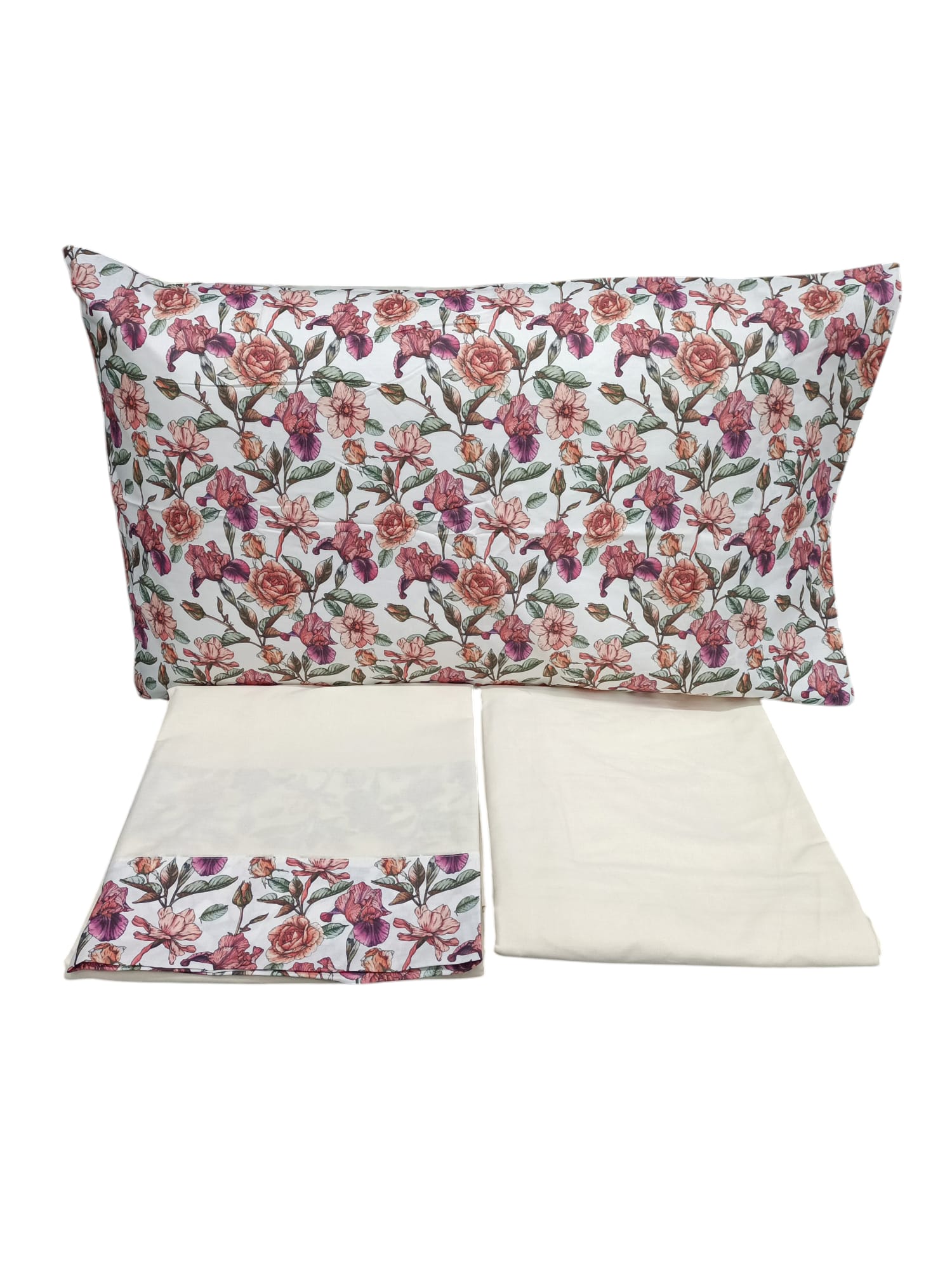 Completo Lenzuola Papalina LEM153  100% Cotone