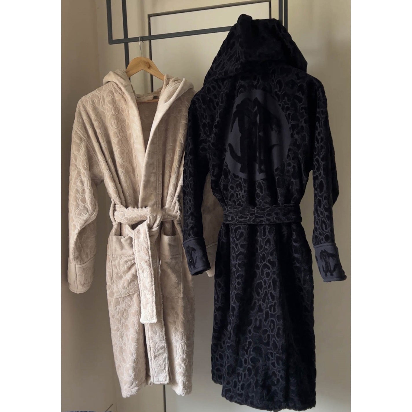 Accappatoio Roberto Cavalli Jaguar XXL Spugna di Cotone