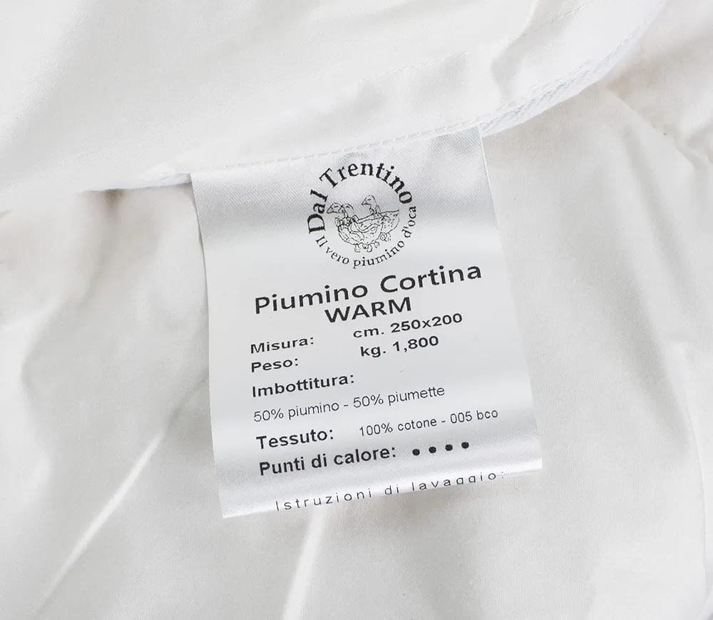 Piumino Daunex Cortina  100% Cotone