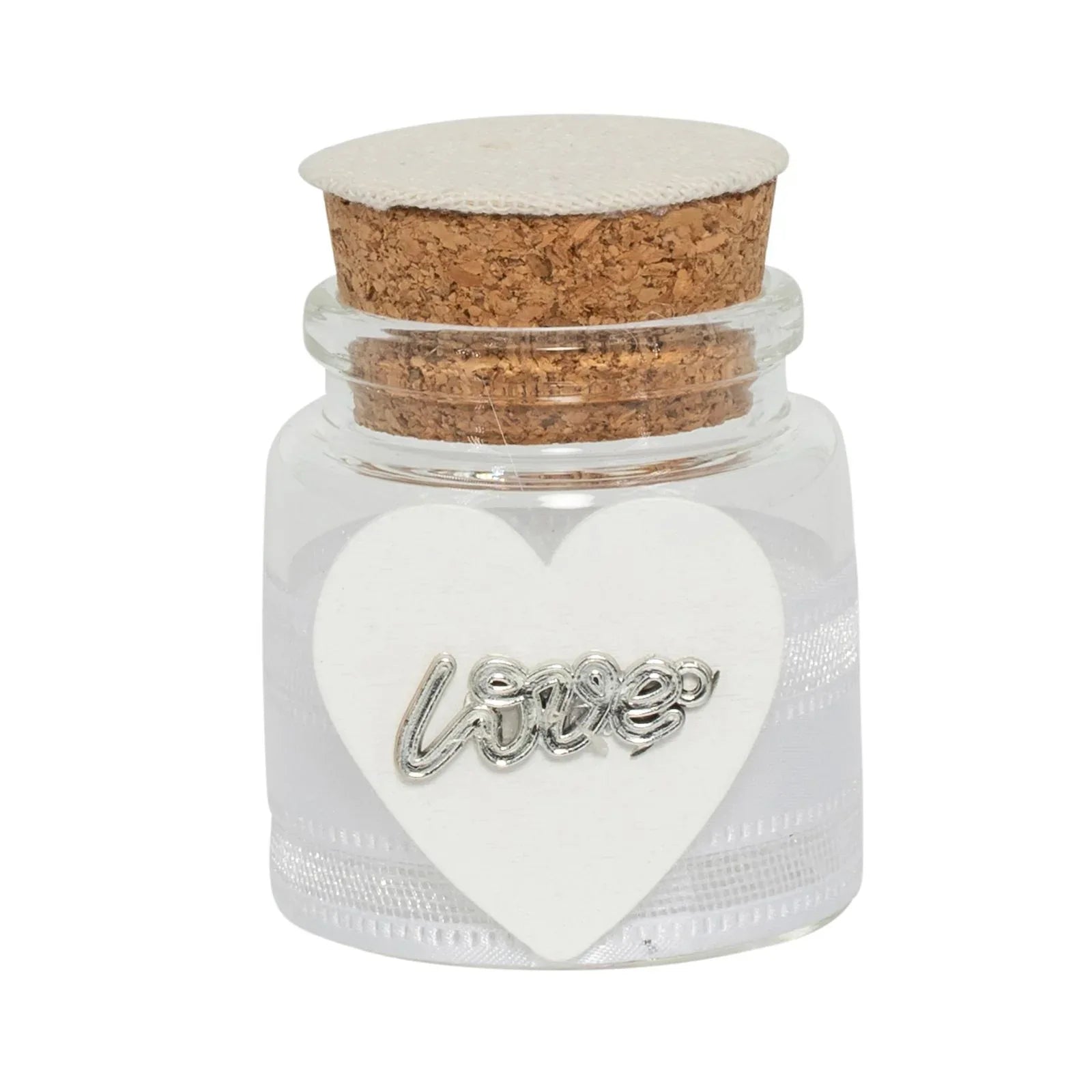 8 Pezzi Matrimonio Harmony Barattolino wedding Vetro - The King Luxury